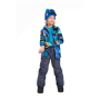 Детски функционален суитшърт Reima Niksini Aquatic Blue