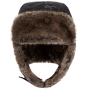 Детска шапка Reima Ilves Black черен Black