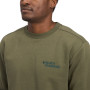 Мъжки суитшърт Black Diamond M Mini Stacked Crewneck