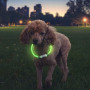 Светещ нашийник за куче Nite Ize NiteHowl® Rechargeable LED Safety Necklace