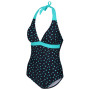 Дамски бански костюм Regatta Flavia Costume тъмно син NavyDot