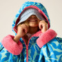 Водоустойчиво палто Regatta Junior Waterproof Changing Robe SBluFlPiLem