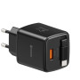 Адаптор Swissten SlideCharge Gan 30W, 1X USB-A 18W
