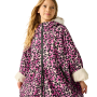 Детски дъждобран Regatta Junior Waterproof Changing Robe Pro Pink