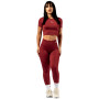 Дамски топ Nebbia Seamless crop top with SS Power