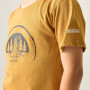 Детска тениска Regatta Bosley Wood Brown