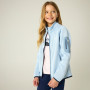 Детски суитшърт Regatta Junior Newhill SkyDuskBlue