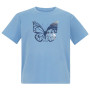 Детска тениска Regatta Aria Washed Denim светло син Washed Denim