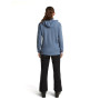 Дамски суитшърт Icebreaker Wom Mer 400 RealFleece Grid Pulover Hood