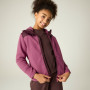 Детски суитшърт Regatta Myla Hybrid Jacket Fig/Violet