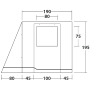 Навес Outwell VA Backroads Awning Room