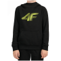 Детски суитшърт 4F Sweatshirt M2761 Deep Black черен Deep Black