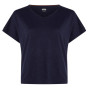Дамска функционална блуза Icebreaker Women Mer 150 Lodge SS Tee тъмно син Midnight Navy