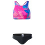 Дамски бански Aquawave Gobini Wmns розов/син RoseJungle