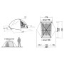 Туристическа палатка Robens Seeker 3 LW