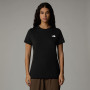 Дамска тениска The North Face W S/S Simple Dome Slim Tee