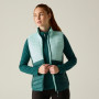 Дамска жилетка Regatta Womens Leedre Hybrid B/W
