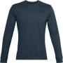 Тениска Under Armour Sportstyle Left Chest LS син MechanicBlue//Black