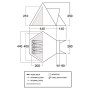 Семейна палатка Vango Teepee Air 400