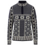 Дамски пуловер Dale of Norway Vardåsen Fem Sweater тъмносин/бял Marine Offwhite