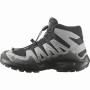 Детски обувки Salomon Xa Pro Mid Wp J Black-Sedona Sage-Wrought Iron