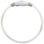 Светещ нашийник за куче Nite Ize NiteHowl Mini LED бял Disc-O Select