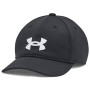 Детска шапка с козирка Under Armour B Blitzing Low Adj Black