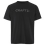 Мъжка тениска Craft ESSence Logo Tee 2 M черен Black