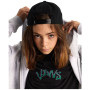 Детска шапка с козирка Vans Drop V Logo Snapback