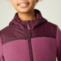 Детски суитшърт Regatta Myla Hybrid Jacket Fig/Violet