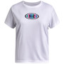 Детска функционална тениска Under Armour Tech Armour Graphic SS White