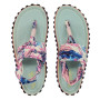 Дамски сандали Gumbies Slingback Mint & Pink син/розов