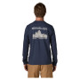 Мъжка тениска Patagonia M's L/S MW Hut Tripper Skyline T-Shirt