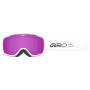 Ски очила Giro Cruz White Stacked-Amber Pink