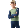 Детска функционална тениска Smartwool Kids' Classic Merino Blend Base Layer Cr