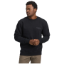 Мъжки суитшърт Black Diamond M Mini Stacked Crewneck
