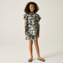 Детско пончо Regatta Kids Towel Robe DrkStrmCamo