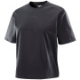 Дамска тениска Salomon Trackline SS Tee черен Deep Black
