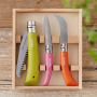 Комплект затварящи се ножове Opinel Set pilka N°12, nůž zahradnický N°08, nůž prořezávací N°08
