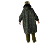 Детски дъждобран Regatta Junior Waterproof Changing Robe Pro Bark Green