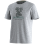 Функционална мъжка тениска Smartwool Men's Moose Mode Active Short Sleeve Gra сив