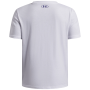 Детска тениска Under Armour B Logo Blur SS White