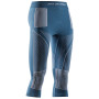 Дамско функционално долно бельо X-Bionic Energy Accumulator 4.0 Pants 3/4 син MINERAL BLUE/ARCTIC WHITE