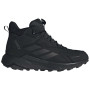 Мъжки туристически обувки Adidas Terrex Anylander Leather Mid Climaproof черен Cblack/Carbon/Grefou