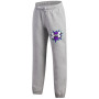 Детски панталони Under Armour UA B Rival FLC Graphics Jgr Mod Gray Light Heather