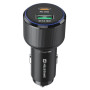 Адаптор Swissten Car Charger USB-C PD + USB-A, 63W + cabel USB-C / USB-C, 1 m