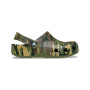 Детски чехли Crocs Classic Camouflage Clog Army Green/Multi