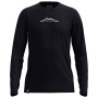 Мъжка тениска Ortovox 150 Cool Mountain Long sleeve черен Black Raven