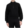 Детски суитшърт 4F Sweatshirt F2701 Deep Black черен Deep Black
