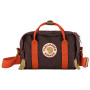 Чанта през рамо Fjällräven Kånken Koncept Crossbody черен/червен Black Oak-Rowan Red